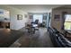 Bright dining area with a table, chairs, and a view of the bedroom at 297 Harvest Ridge Way, Conway, SC 29527