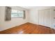 Bedroom with hardwood flooring, natural light and closet space at 316 Oliver St., Marion, SC 29571