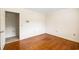 Bright bedroom with hardwood floors and neutral walls at 316 Oliver St., Marion, SC 29571