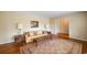Living room with a sofa, lamps, and a decorative rug at 316 Oliver St., Marion, SC 29571