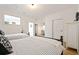 Comfortable bedroom with two beds and ensuite bathroom offers ample space at 346 Tuckers Rd. # A, Pawleys Island, SC 29585