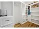 Custom designed closet with shelving for maximum storage and organization at 346 Tuckers Rd. # A, Pawleys Island, SC 29585
