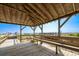 Inviting pavilion with beach access, offering a serene spot to relax by the shore at 346 Tuckers Rd. # A, Pawleys Island, SC 29585