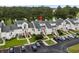 Beautiful aerial view of townhouses with mature trees, green lawns and on-site parking at 3833 Myrtle Pointe Dr. # 18 Bu 3, Myrtle Beach, SC 29577