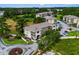 Aerial view of condominium community with mature trees and landscaping at 4101 Pinehurst Circle # Aa-3, Little River, SC 29566