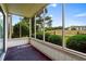 Screened-in patio with natural light and green outdoor view at 4101 Pinehurst Circle # Aa-3, Little River, SC 29566