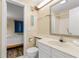 Bathroom featuring a vanity, mirror, and decor at 415 Ocean Creek Dr. # 2372, Myrtle Beach, SC 29572
