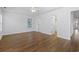 Bedroom with wood flooring, ceiling fan and closet at 4196 Ravenwood Dr., Little River, SC 29566