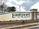 Eastport Golf Community entrance sign, indicating a welcoming neighborhood at 4333 Oakwood Circle, Little River, SC 29566
