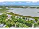 Stunning aerial view showcasing the community's access to the ocean and riverfront at 4840 Moss Creek Loop # 38, Murrells Inlet, SC 29576