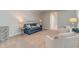 Open-concept living room featuring neutral colors, ample seating, and bright lighting at 501 Haven View Way, Murrells Inlet, SC 29576