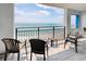 Relaxing balcony offering stunning ocean views and comfortable seating at 504 N Ocean Blvd. # 1106, Myrtle Beach, SC 29577