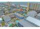 Aerial view of property with community pool near the beach at 5409 N Ocean Blvd. # 100, North Myrtle Beach, SC 29582