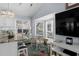 Cozy breakfast nook provides ample natural light and seating at 6001 - 1082 S Kings Hwy., Myrtle Beach, SC 29575