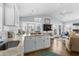 Well-appointed kitchen with a breakfast bar that opens to the living space at 6001 - 1082 S Kings Hwy., Myrtle Beach, SC 29575