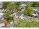 Aerial view of property with surrounding greenery and houses at 6001-1808 S Kings Hwy., Myrtle Beach, SC 29575