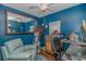 Well-lit office space with a large mirror, desk, and comfortable seating at 6001-N2 S Kings Hwy., Myrtle Beach, SC 29575