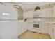 Clean kitchen with white cabinets and appliances, featuring plenty of countertop space at 6015 Catalina Dr. # 732, North Myrtle Beach, SC 29582