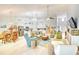 Inviting living room featuring vaulted ceilings, coastal decor, and seamless flow to the kitchen, great room concept at 631 Rycola Circle, Surfside Beach, SC 29575