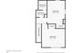 Second floor plan showing the layout of the bedrooms and bathrooms at 6702 Jefferson Pl. # C6, Myrtle Beach, SC 29572