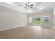 Large living space with hard floors, sliding doors, and recessed lighting at 800 Stone Pine Ct., Loris, SC 29569