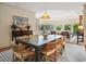 Bright dining room featuring stylish furniture, with lots of natural light and decor at 95 Sanderling Ave., Georgetown, SC 29440