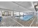 Inviting indoor pool and lounge area for year-round enjoyment at 1012 N Waccamaw Dr. # 1107, Murrells Inlet, SC 29576