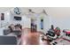 Finished basement with a wet bar and comfortable seating at 1051 Academy Dr., Conway, SC 29526