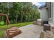 Backyard featuring a built-in grill and a play area at 1058 East Isle Of Palms Ave., Myrtle Beach, SC 29579