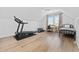Versatile bonus room featuring workout equipment, a desk, and a bed, suitable for various activities at 1058 East Isle Of Palms Ave., Myrtle Beach, SC 29579
