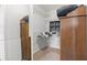 Organized walk-in closet with shelving and hanging space for optimal storage at 1068 Lizzie Ln., Surfside Beach, SC 29575