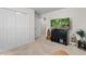 Bright bedroom with neutral carpet, closet and media center at 125 Foxford Dr., Conway, SC 29526