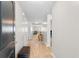 Inviting foyer featuring hardwood floors, neutral paint, and a bench seat at 125 Foxford Dr., Conway, SC 29526