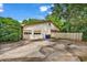 Detached two-car garage and additional exterior space adds storage at 1305 Forest View Rd., Conway, SC 29526