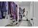 Spacious walk-in closet featuring extensive shelving and hanging storage for clothes and accessories at 1305 Forest View Rd., Conway, SC 29526
