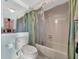 Well-maintained bathroom with shower-tub combination and ample lighting at 145 South Dunes Dr. # 308, Pawleys Island, SC 29585
