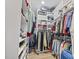 Spacious walk-in closet with ample storage space and shelving at 1501 Harbor Dr., North Myrtle Beach, SC 29582