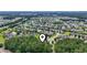Aerial view of neighborhood showing houses in the community at 1535 Harlow Ct., Myrtle Beach, SC 29579
