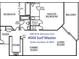 Detailed floor plan layout showcasing the Surf Primary unit at 1690 N Waccamaw Dr at 1690 N Waccamaw Dr. # 504, Garden City Beach, SC 29576