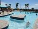 Inviting outdoor pool area with a variety of shallow and deep sections for all ages at 201 74Th Ave N Ocean Blvd. # 2627, Myrtle Beach, SC 29572
