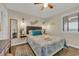 Comfortable bedroom offers a queen bed, soft lighting, and beach-themed decor for relaxation at 207 N Ocean Blvd. # 342, North Myrtle Beach, SC 29582