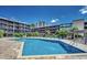 Large in-ground pool with lounge seating at condo community at 207 N Ocean Blvd. # 342, North Myrtle Beach, SC 29582