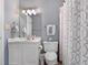 Cozy bathroom features a white vanity and a shower/tub combination at 211 76Th Ave. N # A3, Myrtle Beach, SC 29572