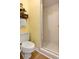 Neat bathroom with a toilet, tiled shower, and stylish wall decor at 211 76Th Ave. N # A3, Myrtle Beach, SC 29572