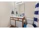 Bathroom features a single sink vanity and a toilet at 2280 Andover Dr. # L, Surfside Beach, SC 29575