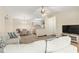 Inviting living room featuring an open layout to kitchen area with breakfast bar at 2280 Andover Dr. # L, Surfside Beach, SC 29575