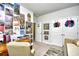 Bright bedroom features fun decor, a desk, and a rug on the carpeted floor at 234 Rolling Woods Ct., Little River, SC 29566