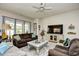 Cozy living room with plush seating, neutral tones, and lots of natural light at 234 Rolling Woods Ct., Little River, SC 29566