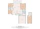 Detailed floor plan of the home layout, showing room dimensions and total square footage at 2487 Windmill Way, Myrtle Beach, SC 29579