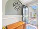 Welcoming foyer with a decorative compass and a wooden chest at 2487 Windmill Way, Myrtle Beach, SC 29579